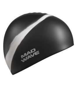 Mad Wave Silicone Swimming Cap Multi Adult Big