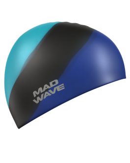 Mad Wave Silicone Swimming Cap Multi Adult Big